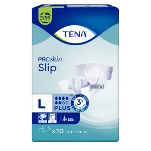 TENA Slip ProSkin Plus Taglia L: Pannolone Mutandina per Incontinenza
