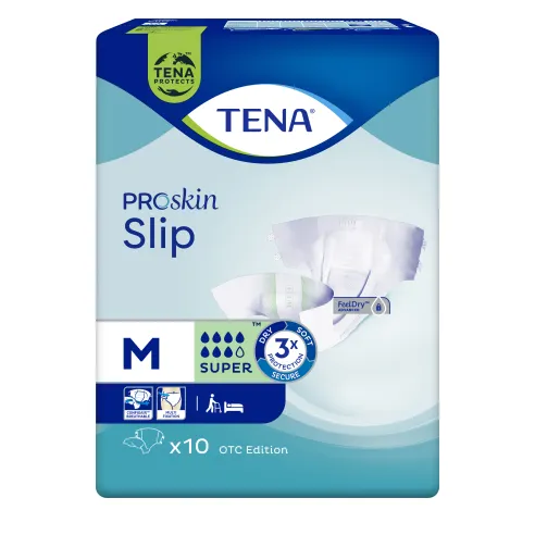 TENA Slip ProSkin Super Taglia M Pannolone Mutandina per Incontinenza