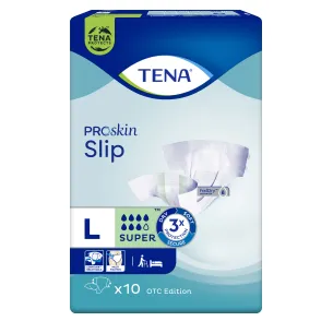TENA Slip ProSkin Supe Taglia L Pannolone a Mutandina per Incontinenza
