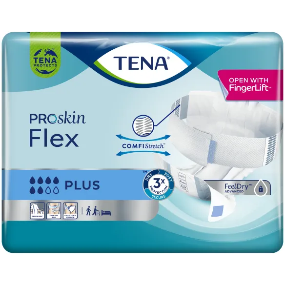 Tena Flex ProSkin Plus Taglia S Pannolone a Cintura per Incontinenza