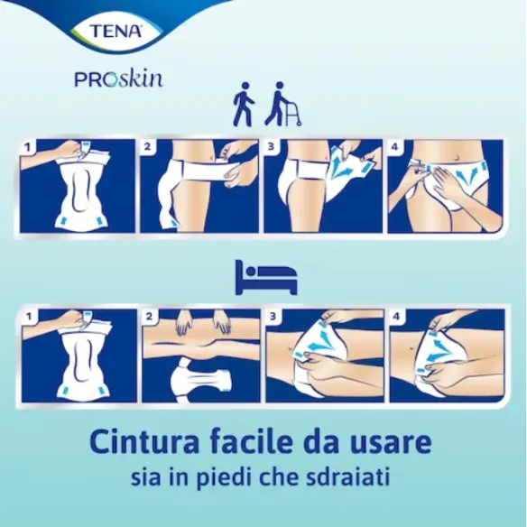 Tena Flex ProSkin Plus Taglia M Pannolone a Cintura per Incontinenza