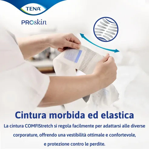 Tena Flex ProSkin Plus Taglia M Pannolone a Cintura per Incontinenza