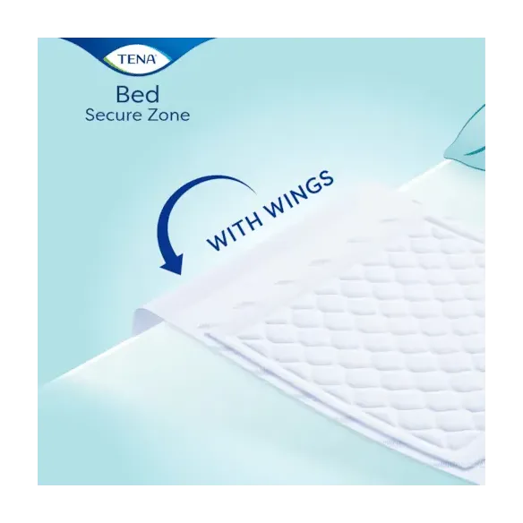 TENA Bed Plus Wings: Traversa Assorbente Notturna con Ali