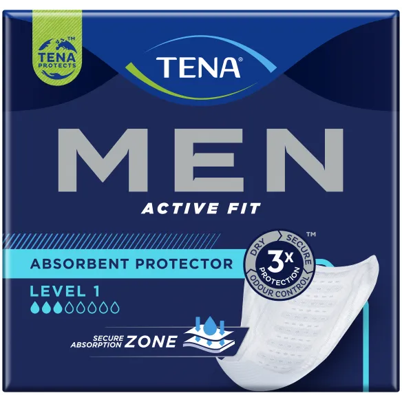 TENA Men: Assorbenti Maschili con scudo protettivo Monouso