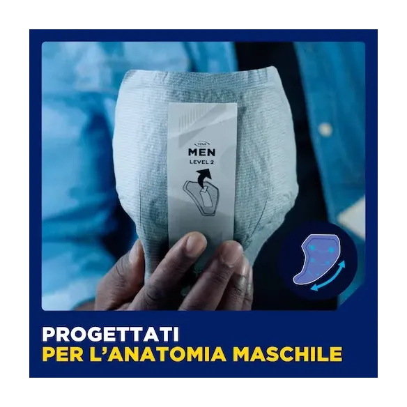 TENA Men: Assorbente Scudo Protettivo per Uomo Perdite Moderate