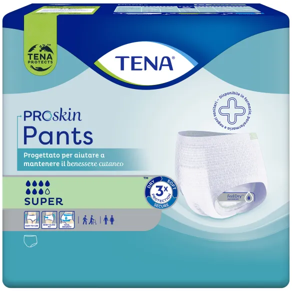 Mutandine TENA ProSkin Pants Super Taglia S Incontinenza