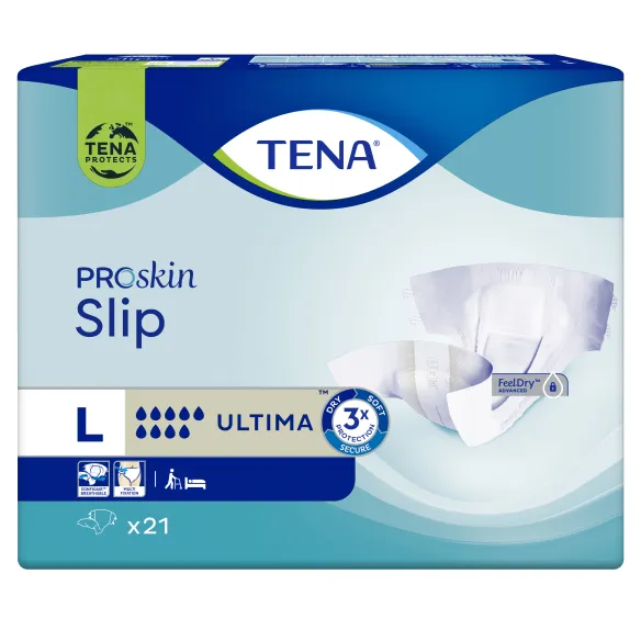 TENA Slip ProSkin Ultima Taglia L Pannolone Mutandina per Incontinenza