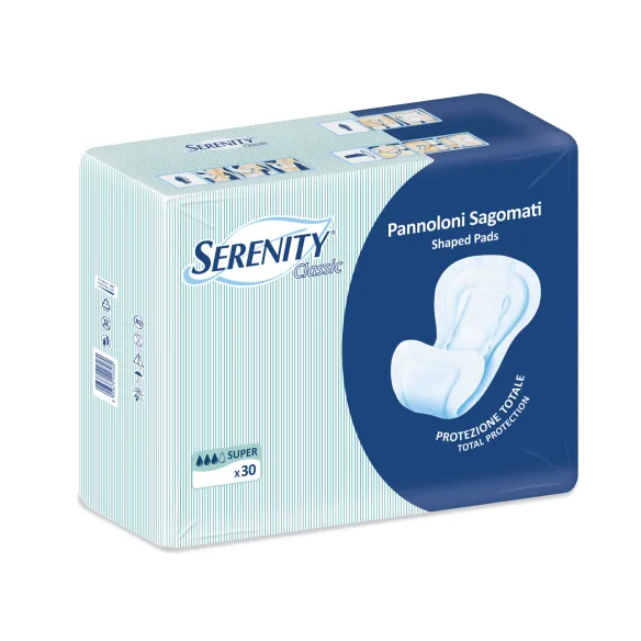 Serenity Classic Sagomato Super: Comfort e Protezione per Incontinenza