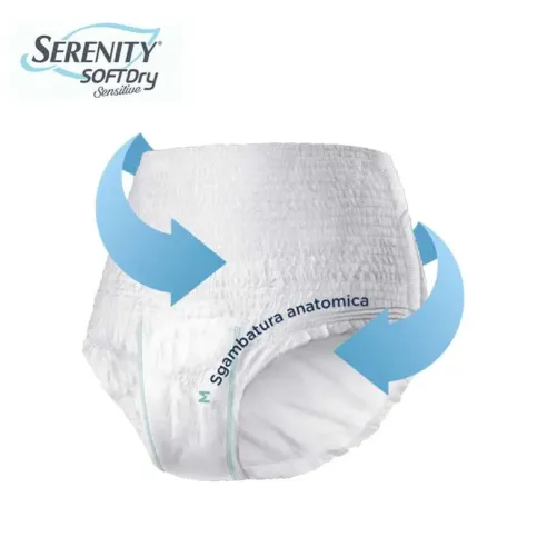 Serenity SoftDry Sensitive Be Free M Extra Pants Pannoloni Mutandina