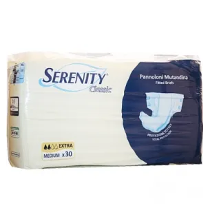 Serenity Classic Extra Pannolone Mutandina Incontinenza Taglia M
