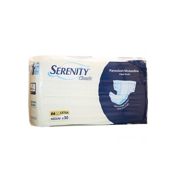 Serenity Classic Extra Pannolone Mutandina Incontinenza Taglia M