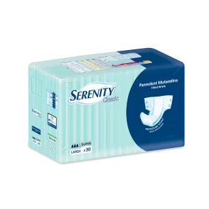 Serenity Classic Super Pannolone Mutandina Incontinenza Taglia L