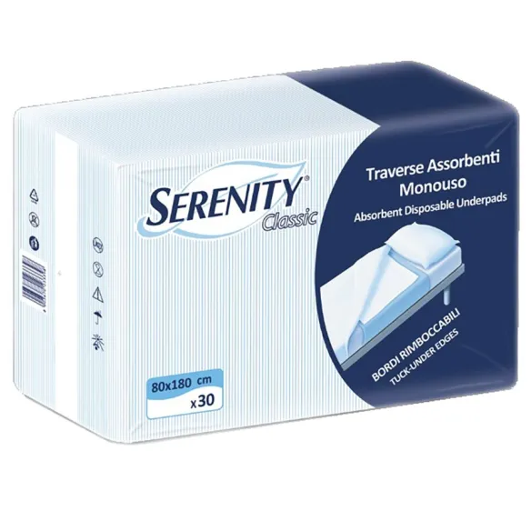 Traversa Serenity Classic 80x180: Salva Materasso Incontinenza