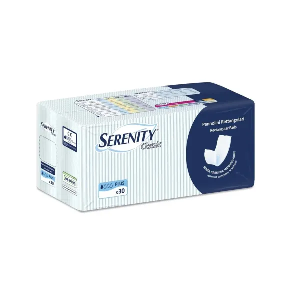 Serenity Classic Rettangolare senza Barriera Perdite Leggere