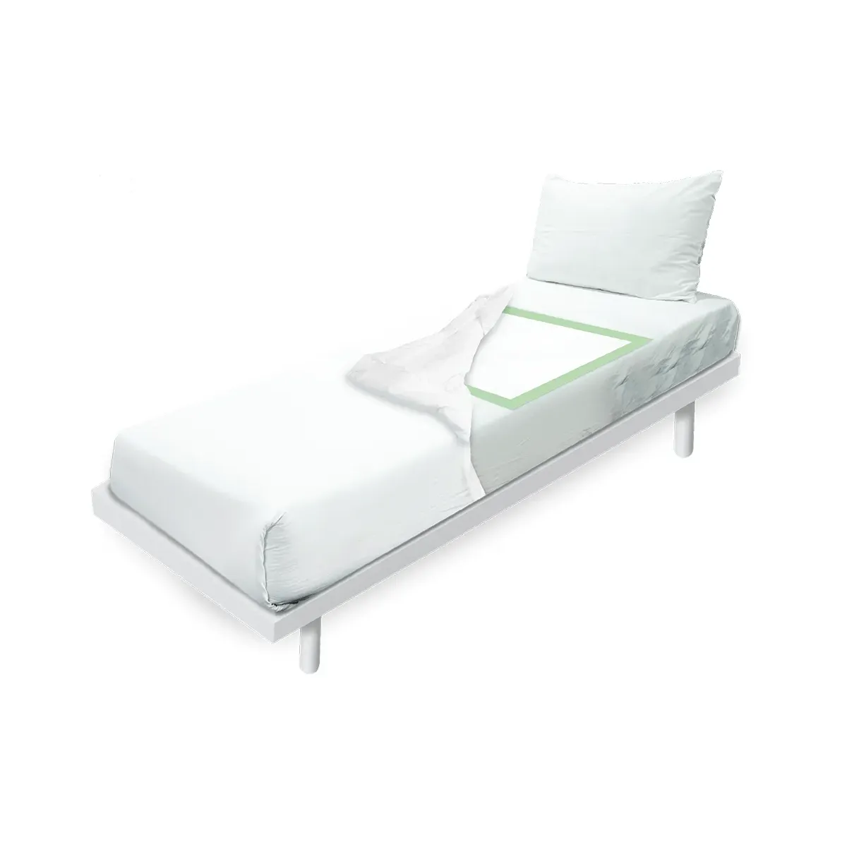 Tendercare Salvasalviette Assorbenti Usa E Getta (80x180 Cm) - Confezione Da 40 Pezzi, Protezione Impermeabile Per Materasso Da 1500ml