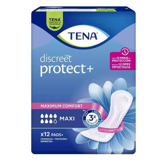 Tena Discreet Protect+ Maxi Assorbenti Perdite Urinarie Iva 4%