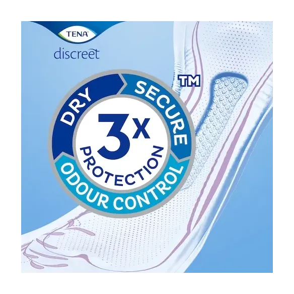 Protezione Avanzata TENA Discreet Extra - Assorbenti per perdite