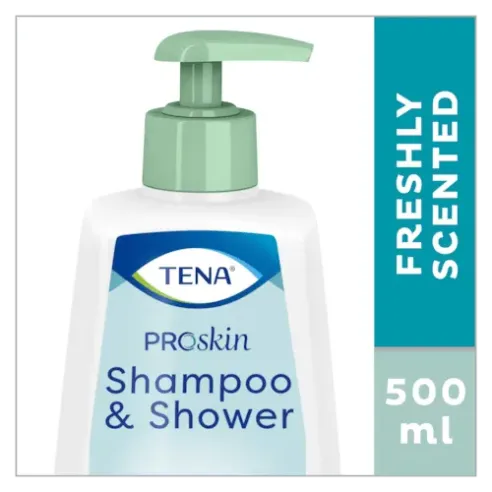 Tena Shampoo & Shower bagnoschiuma e shampoo Delicato 500ml