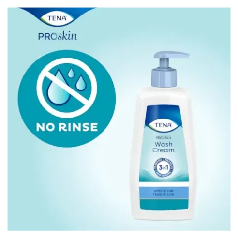 Tena Wash Cream Crema Detergente senza risciacquo 500ml