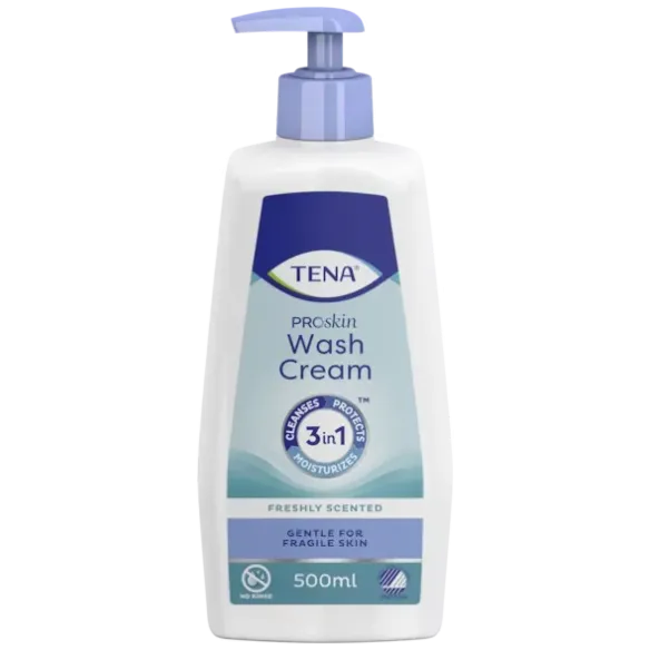 Tena Wash Cream Crema Detergente senza risciacquo 500ml