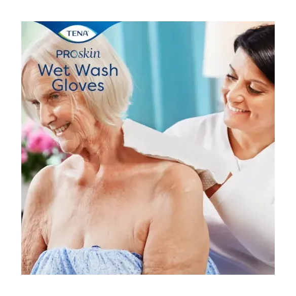 Tena Wet Wash Glove Manopole Pre-umidificate