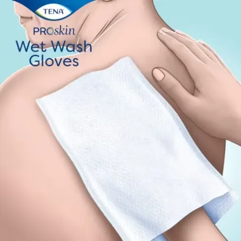 Tena Wet Wash Glove Manopole Pre-umidificate