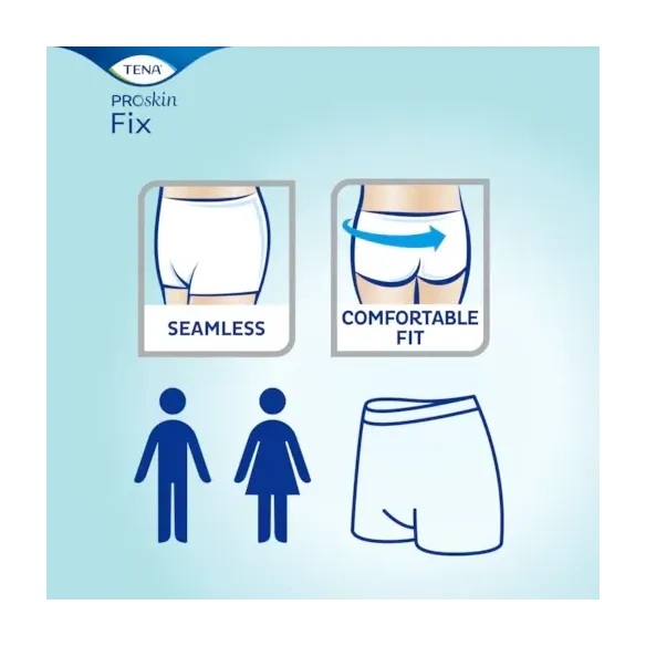 Mutandine di Fissaggio TENA Fix: Comfort e Protezione Senza Cuciture