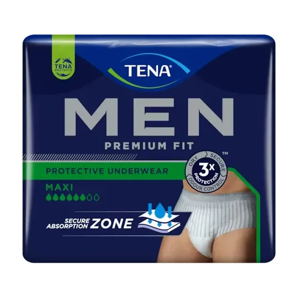 TENA Men Slip Premium Fit: Protezione Avanzata Incontinenza