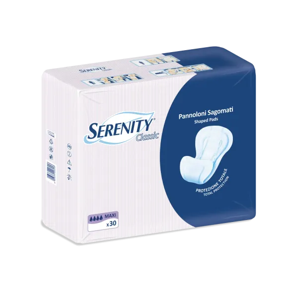 Serenity Classic Sagomato Maxi: Comfort e Protezione per Incontinenza