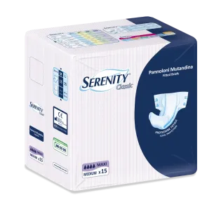 Serenity Classic Maxi Pannolone Mutandina Incontinenza Taglia M
