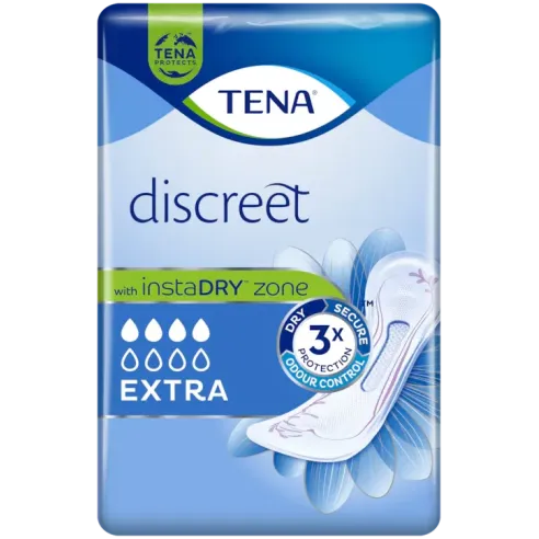 Protezione Avanzata TENA Discreet Extra - Assorbenti per perdite
