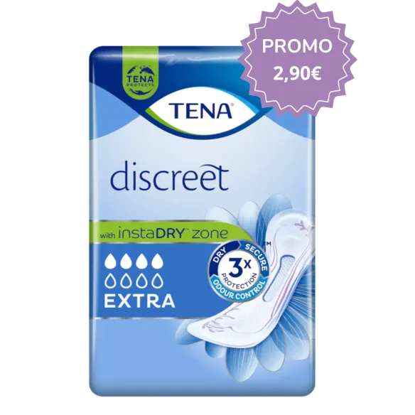 Protezione Avanzata TENA Discreet Extra - Assorbenti per perdite